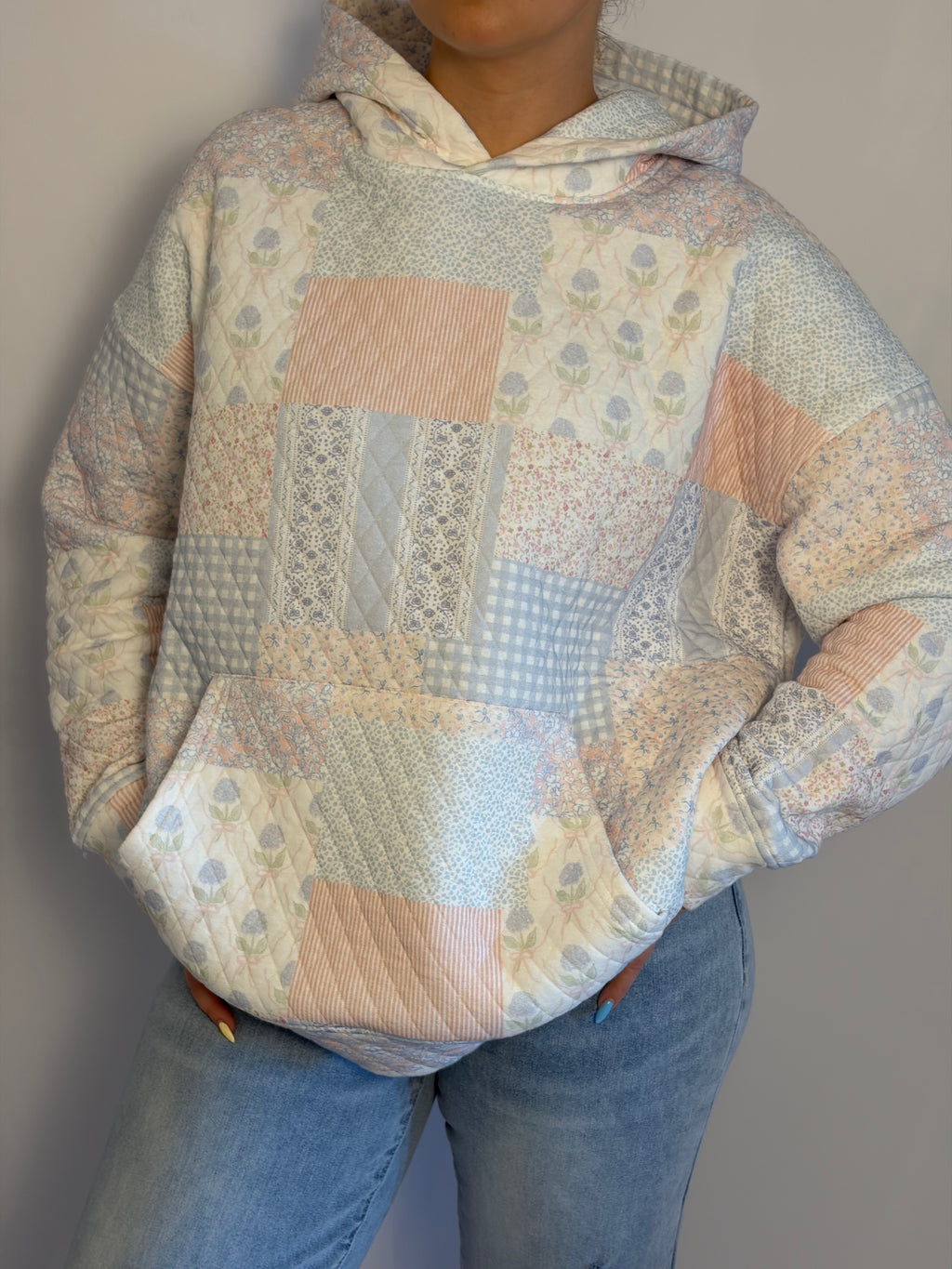 Pippa Quilted Hoodie