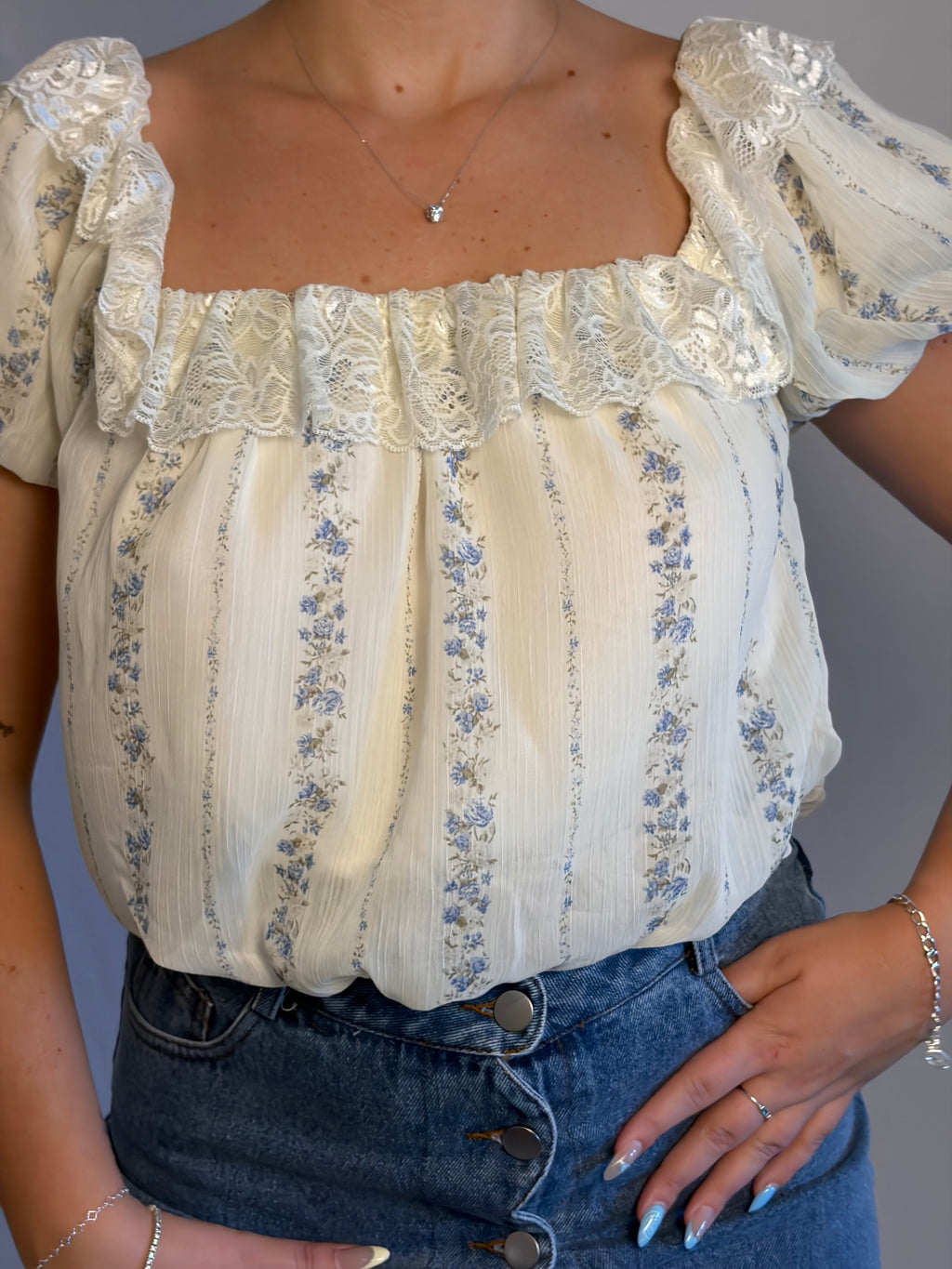 Winnie Puff Sleeve Blouse