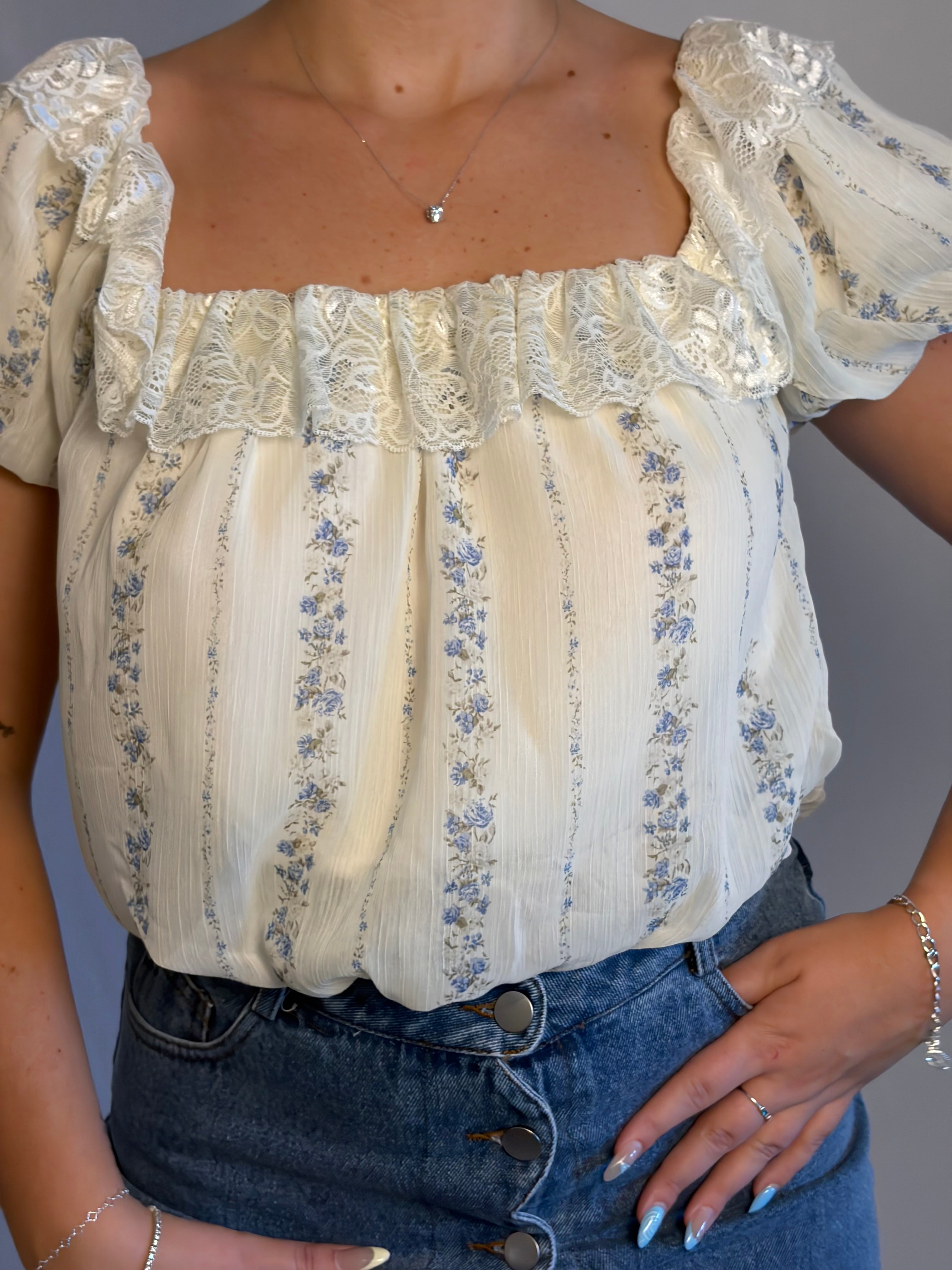 Winnie Puff Sleeve Blouse