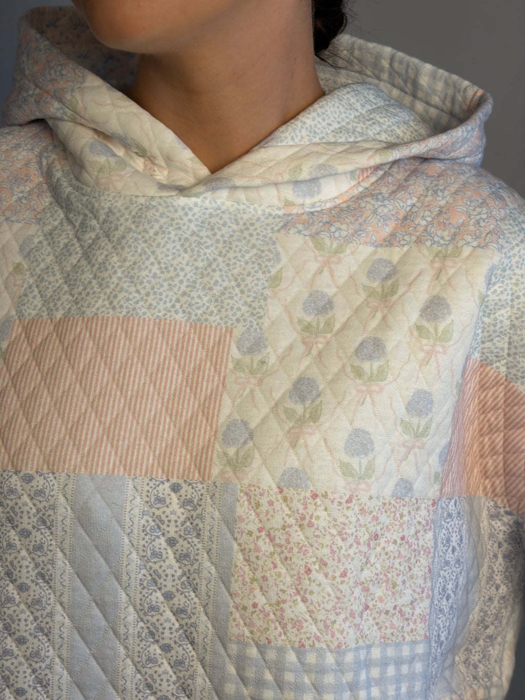 Pippa Quilted Hoodie