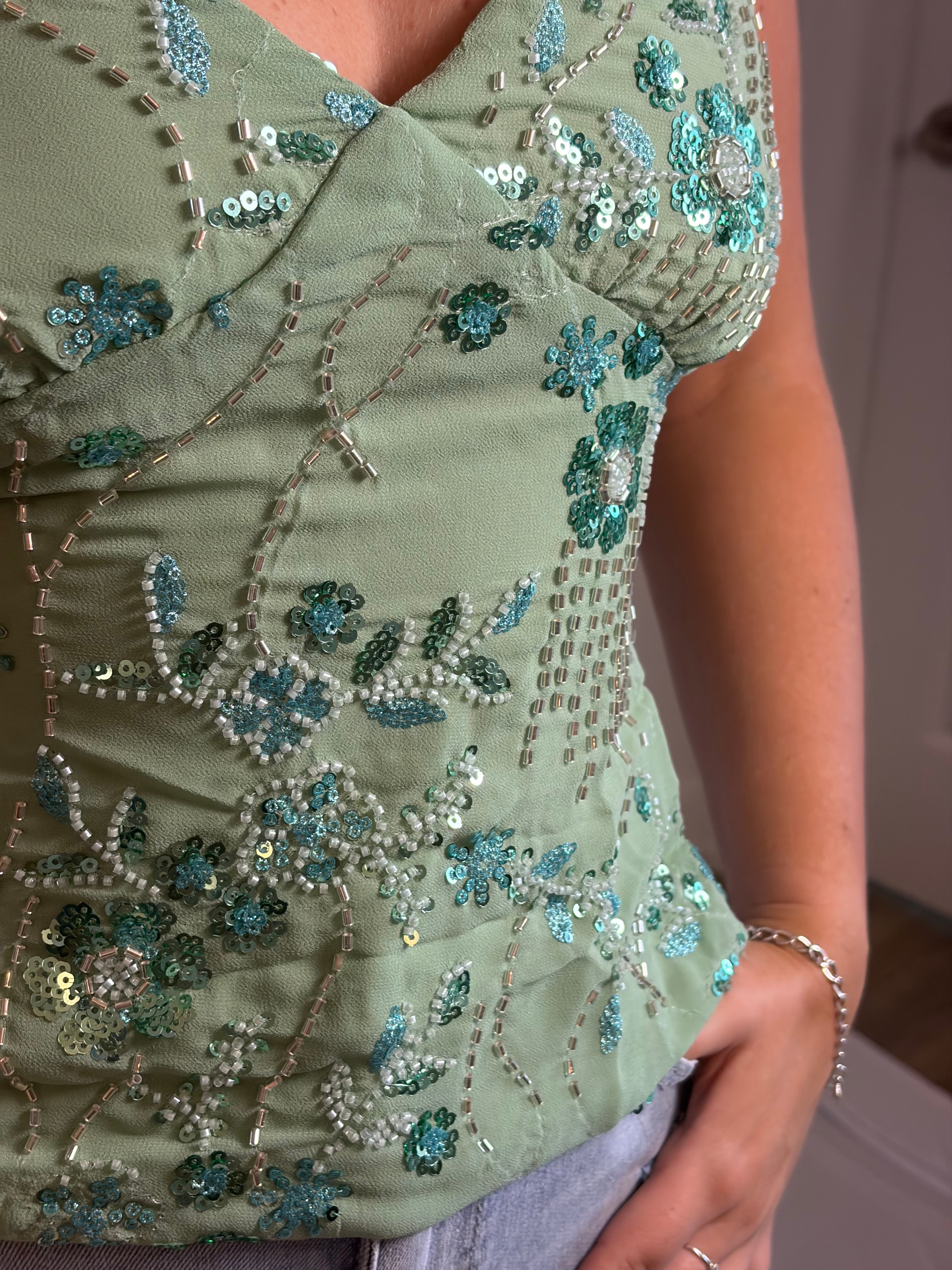 Juniper Beaded Tank