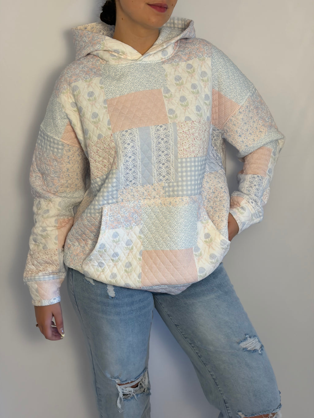 Pippa Quilted Hoodie