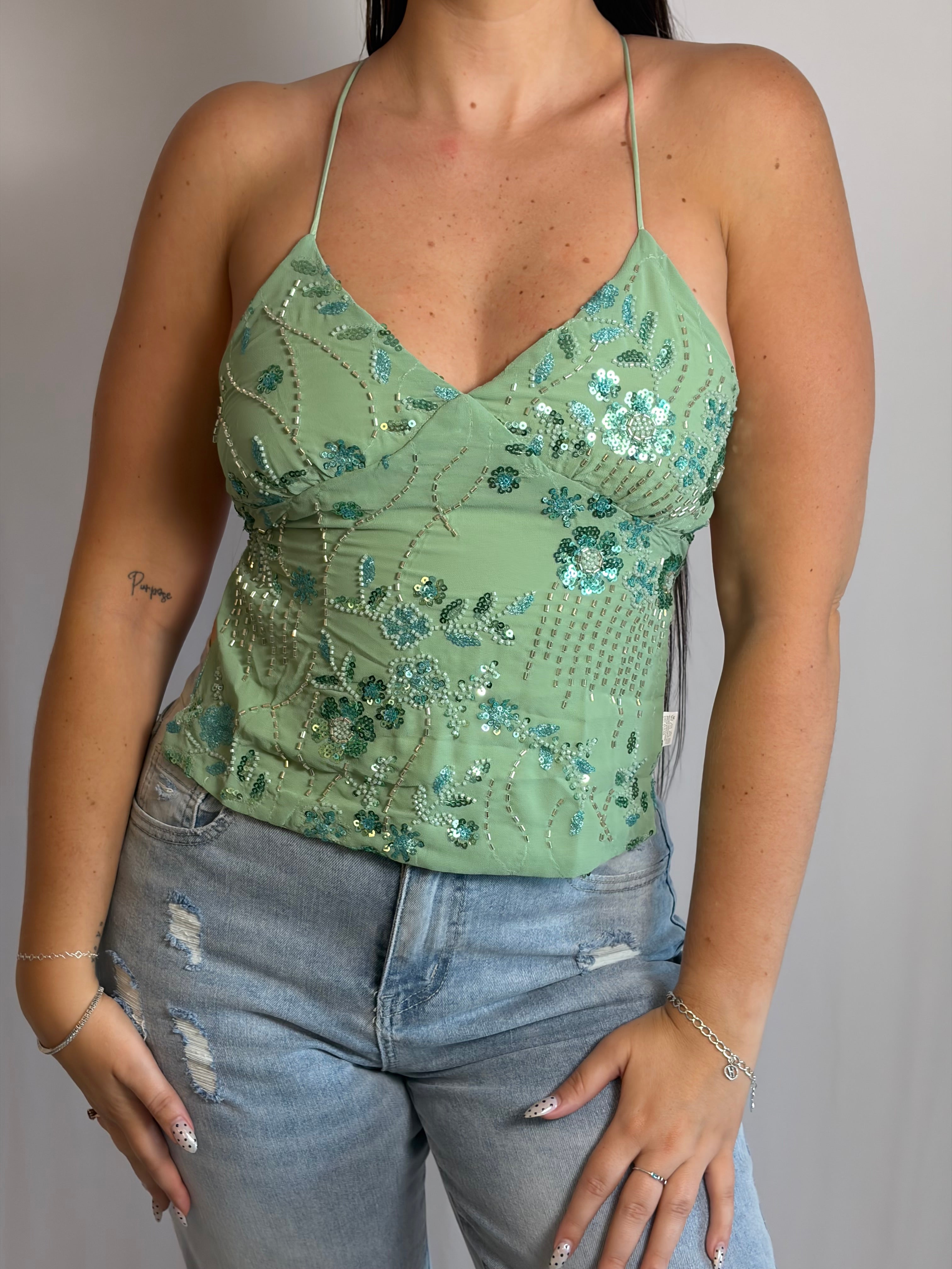 Juniper Beaded Tank