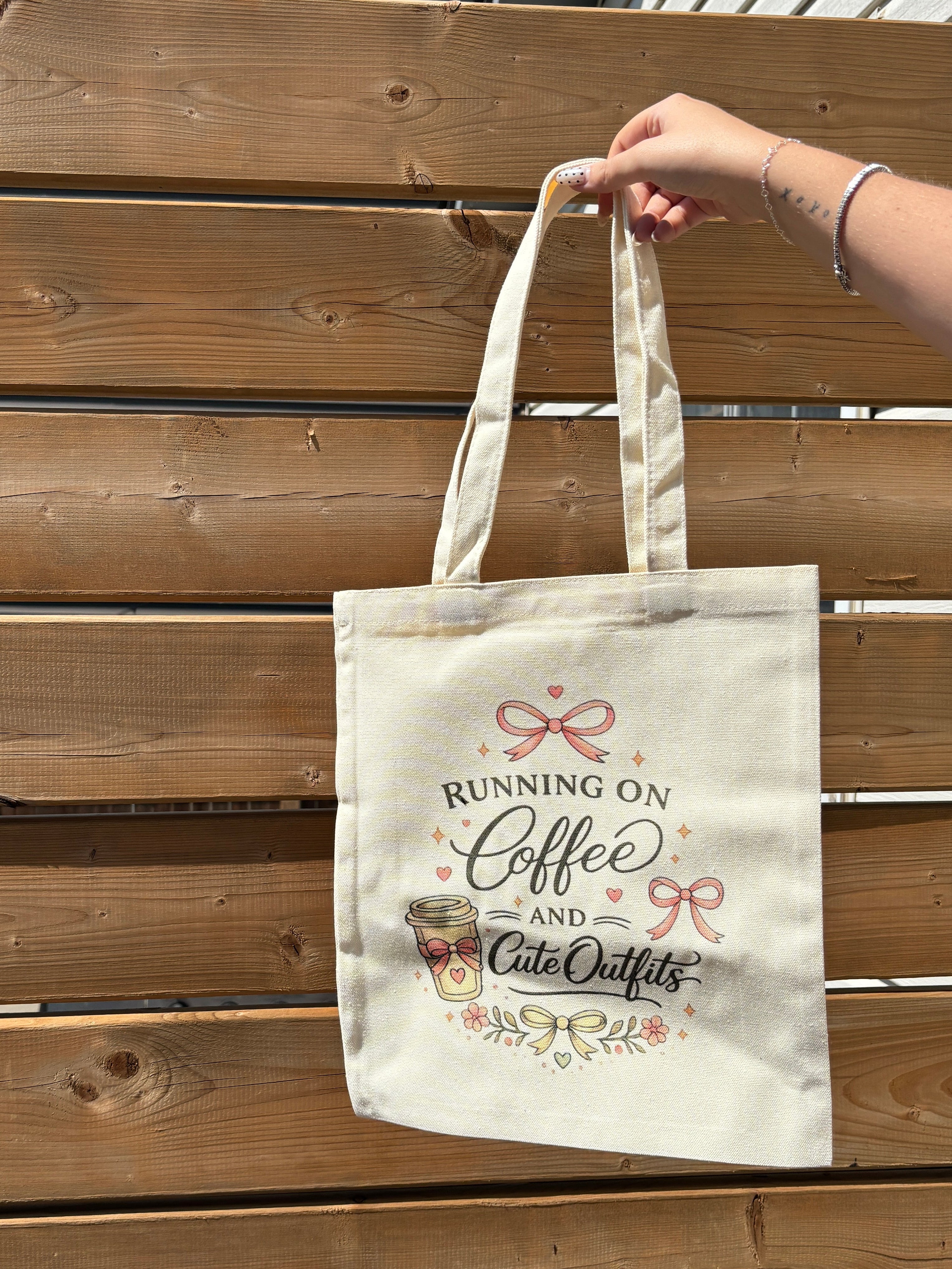 Coffee & Cute Outfits Tote