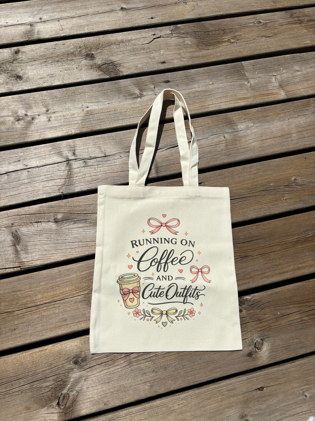 Coffee & Cute Outfits Tote