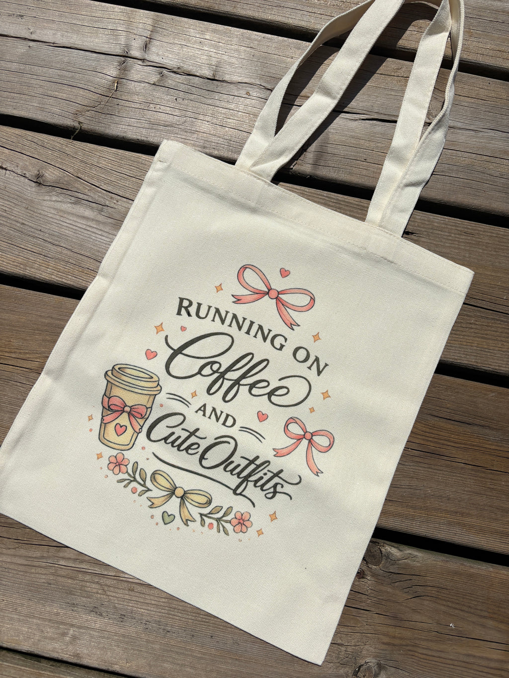 Coffee & Cute Outfits Tote