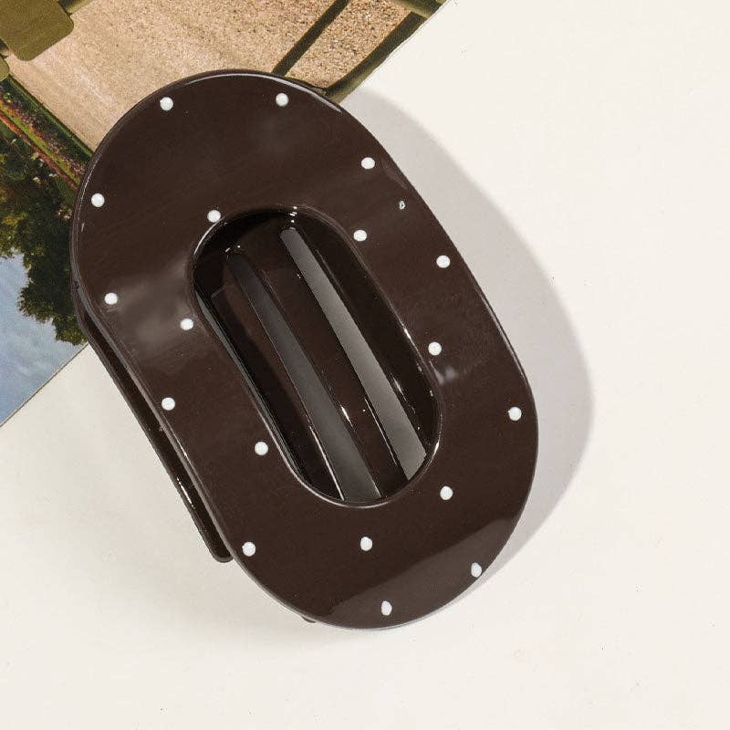 Flat Polka Dot Clip